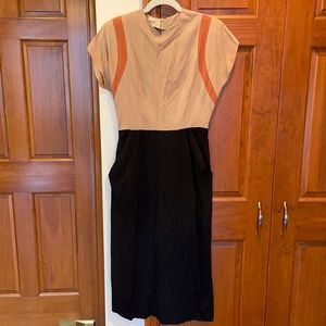 VINTAGE 1940s A MADEMOISELLE JULIETTE DRESS